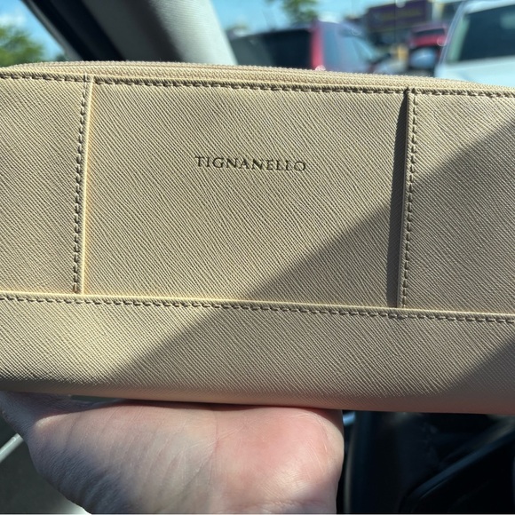 Tignanello Accessories - Tignanello Beige wallet